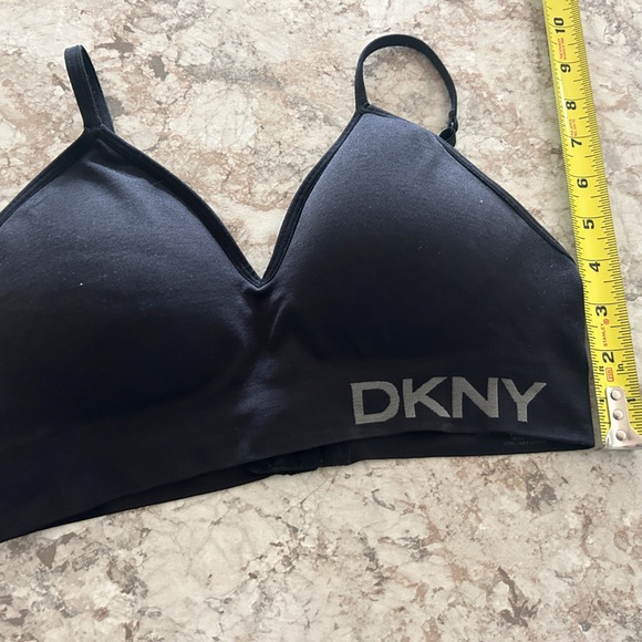 Women’s DKNY WIRELESS padded bra Large Black - Picture 7 of 8